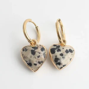 Réduction Cherish - Boucles d'oreilles - Pierre naturelle - Acier inoxydable