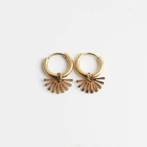 Evi - Boucles d'oreilles - Acier inoxydable Réduction