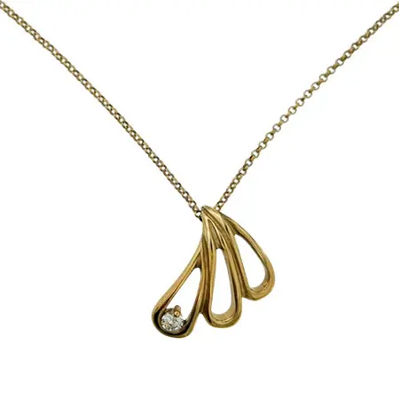 Collier Plaqué Or PALMY TRI GM - Oxyde - 45cm Livraison Gratuite