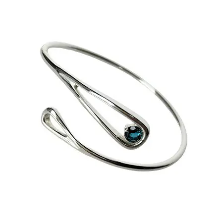 Bracelet Argent PALMY- TopazeBLUE LONDON traitée -D63 Offre Spéciale