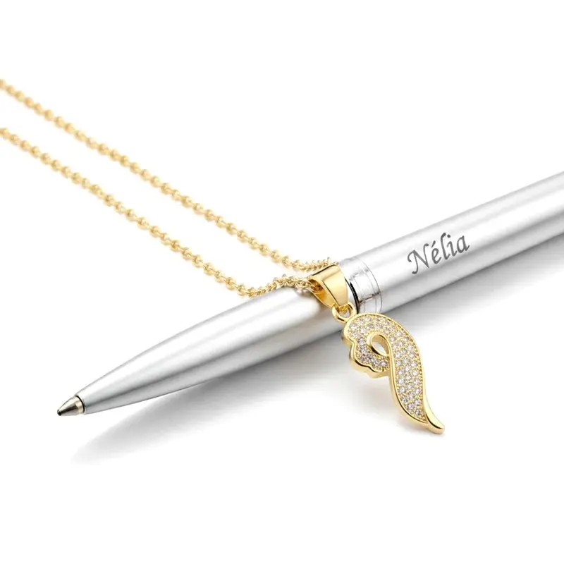 Achetez Aujourd’hui Collier pour femme chaîne ornée de son pendentif original serti de zirconiums