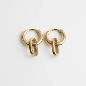 Exclusif Lorette - Boucles d'oreilles - Acier inoxydable