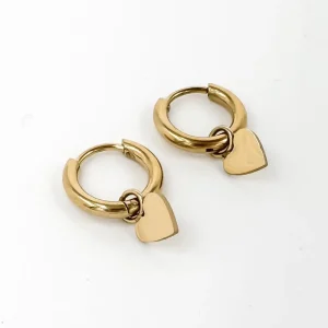 Little Heart - Boucles d'oreilles - Acier inoxydable Produit De Marque