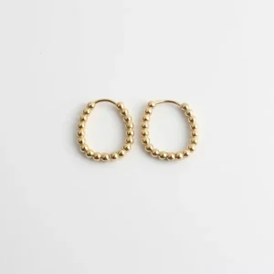 Big Dotted Julia - Boucles d'oreilles - Acier inoxydable Prix Choc