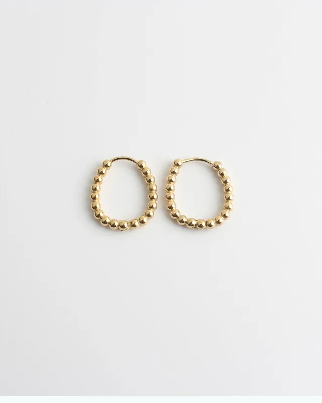 Big Dotted Julia - Boucles d'oreilles - Acier inoxydable Prix Choc