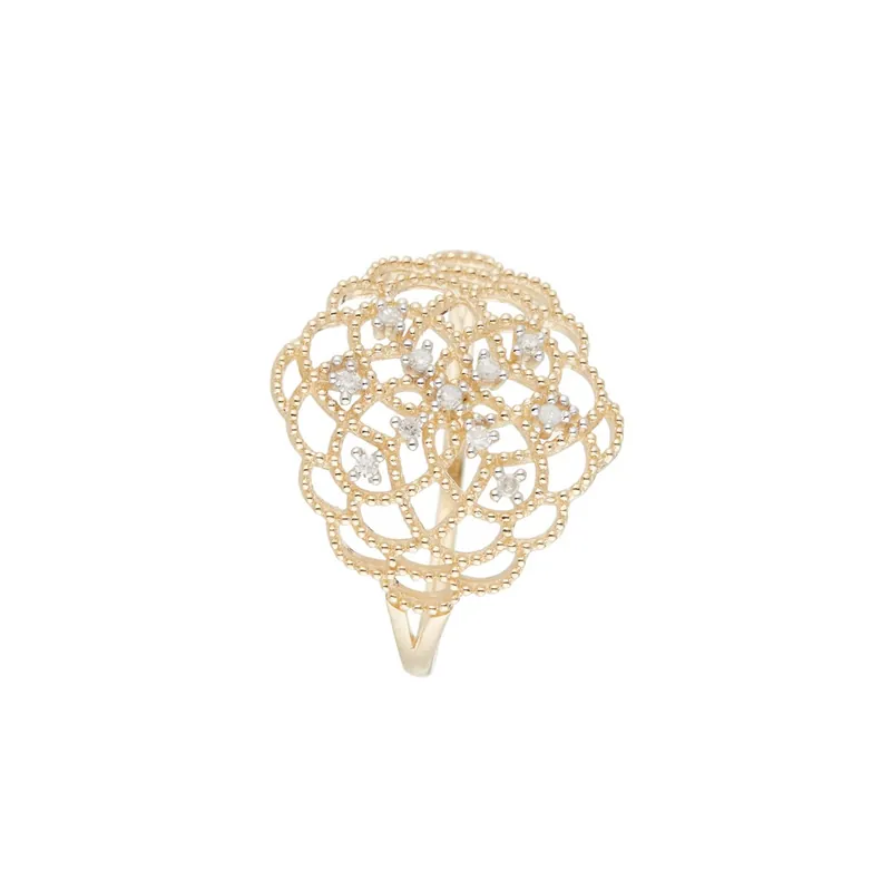 Acheter Direct BagueCassandre Or jaune et Diamant