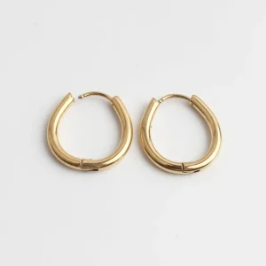 Noah - Boucles d'oreilles - Acier inoxydable Paiement Sécurisé