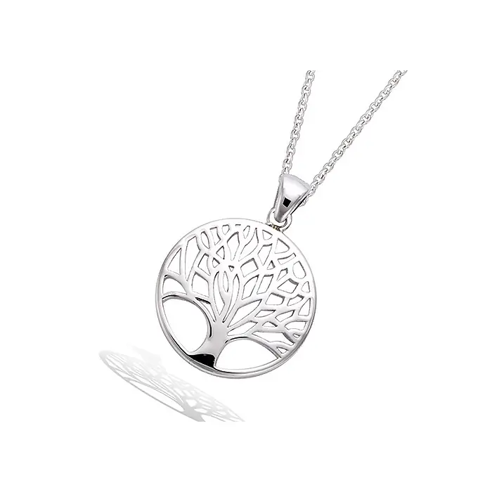 Solde Pendentif arbre de vie en argent