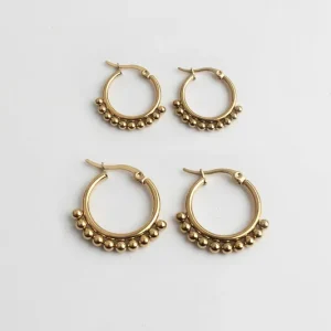 Floortje - Boucles d'oreilles - Acier inoxydable En Vogue
