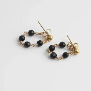 Acheter Direct Léa - Boucles d'oreilles - Pierre naturelle - Acier inoxydable