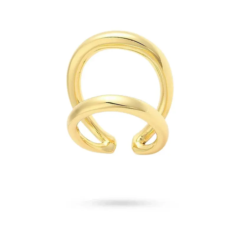 Bon Marché Bague femme réglable double ligne