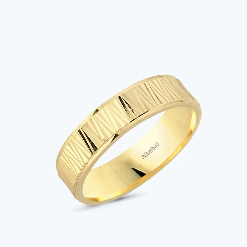 Alliance Homme Or Haute Qualité