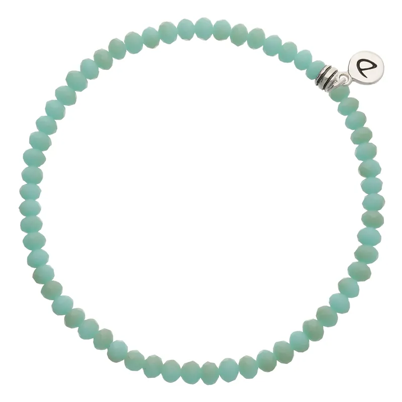 Bracelet Homme Élastique Vert Clair 4mm Top Vente
