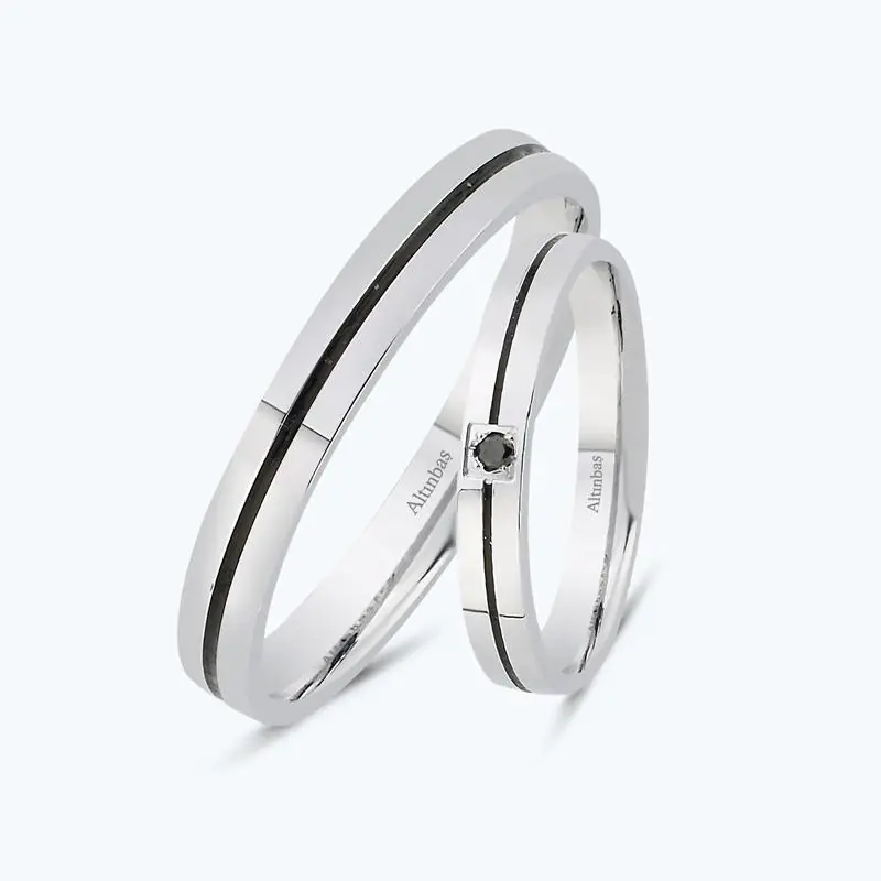 Alliances Couple Or Diamant Prix Réduit