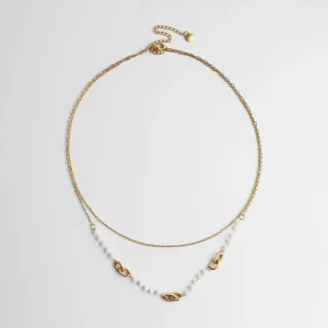 Paiement Sécurisé Dear - Collier - 2 couches - Acier inoxydable