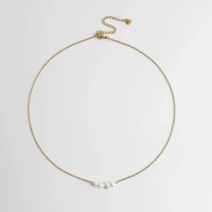 Achat Immédiat Freshwater Pearl Bar - Collier - Acier inoxydable