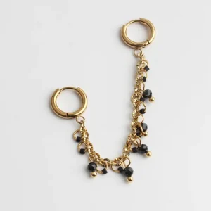 Kari - Boucle d'oreille double - Acier inoxydable Original