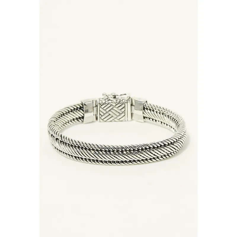 Usine Directe Bracelet Homme Argent 925/1000Senan Taille L