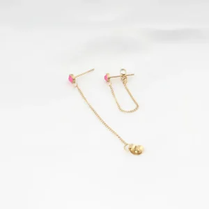Berber Chain - Clou - Boucles d'oreilles - Acier inoxydable Tendance