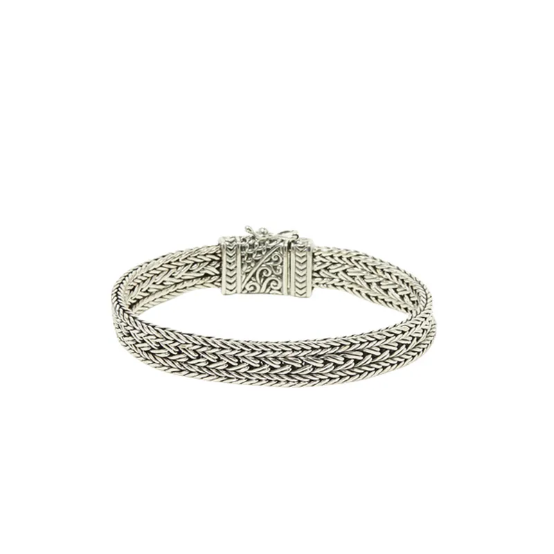 Seulement Aujourd’hui Bracelet Homme Argent 925/1000Aeron Taille M