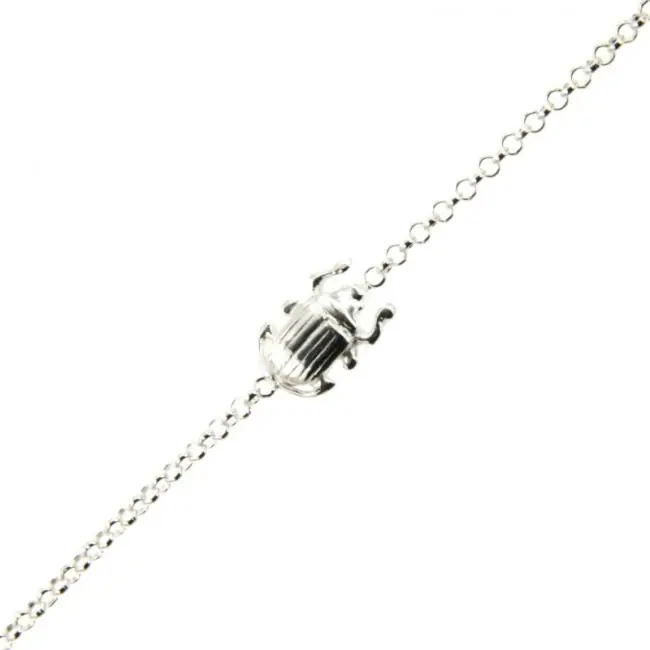 Bracelet Argent Kheops Scarabée | BIJOUX FEMME Prix Réduit