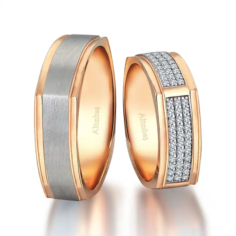 Solde Alliance Homme Or
