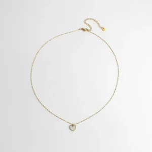 Offre Spéciale Small Shell Heart - Collier - Acier inoxydable