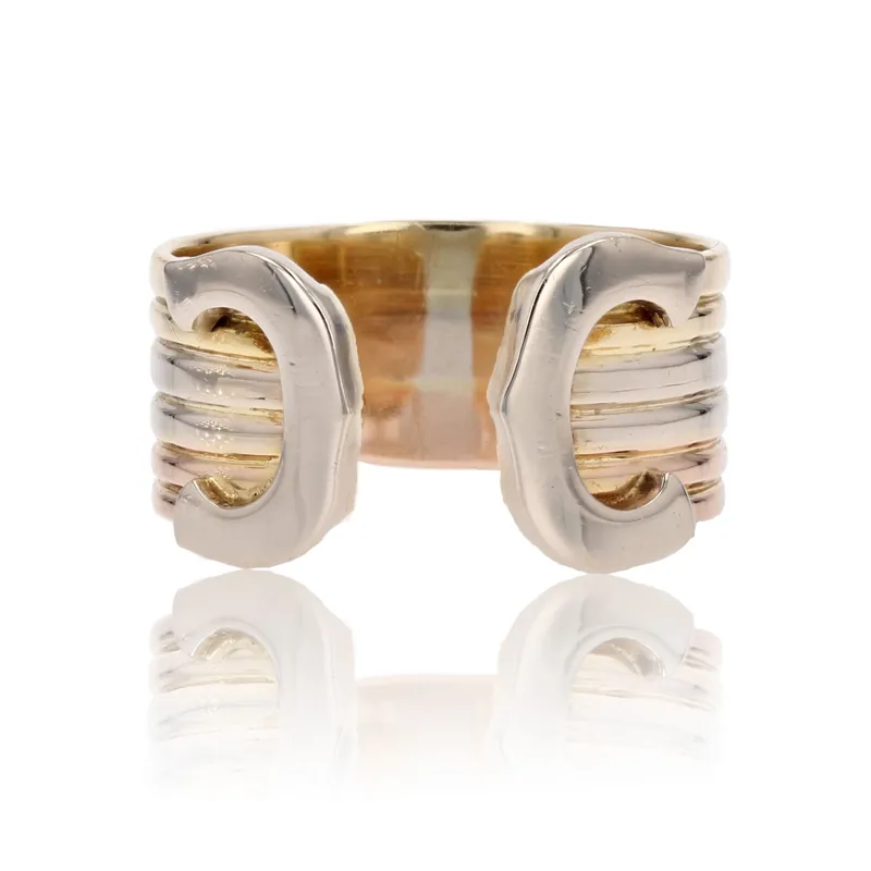 Achetez Aujourd’hui Bague 3 ors style Cartier