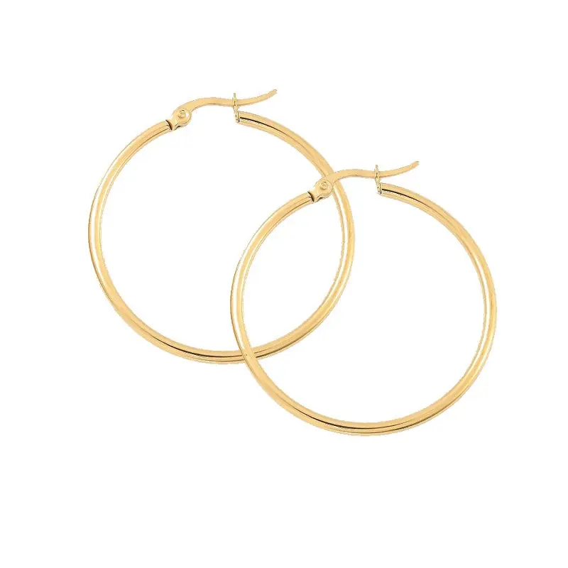 Satisfait Ou Remboursé Boucles d'oreilles Créoles 40*2 mm
