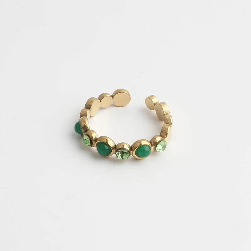 Dernier Modèle Tiana - Bague - Acier inoxydable - Ajustable
