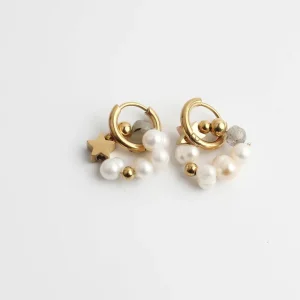 Starlover - Boucles d'oreilles - Acier inoxydable Achetez Aujourd’hui