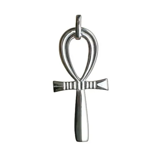Retour Gratuit Croix Argent ANKH GRAVEE | CROIX DE VIE | BIJOUX SYMBOLES EGYPTIENS | MADILAR
