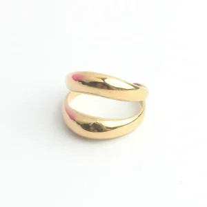 Exclusif Stiene - Bague - Acier inoxydable - Ajustable