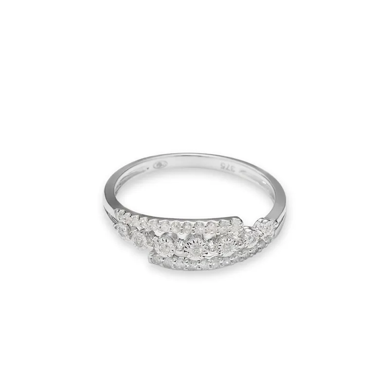 Prix Promo BagueCarine Or blanc et Diamant