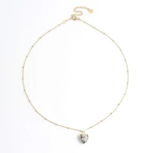 Cherish - Collier - Pierre naturelle - Acier inoxydable Meilleure Qualité