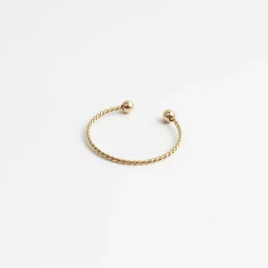 Meilleure Vente Basic Twist - Anneau - Acier inoxydable - Ajustable