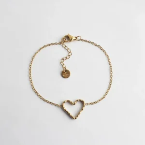 Coeur - Bracelet - Acier inoxydable Gros Lot