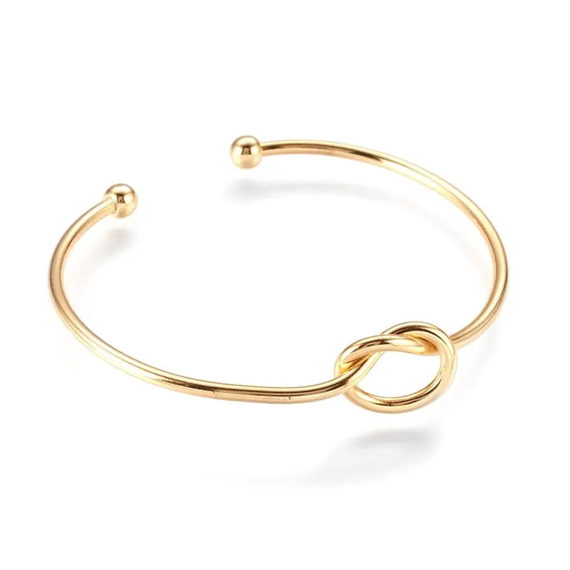Prix Bas Bracelet pour femme - jonc manchette nœud