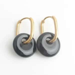 Achat Immédiat Tiny Tirza - Boucles d'oreilles - Pierre naturelle - Acier inoxydable