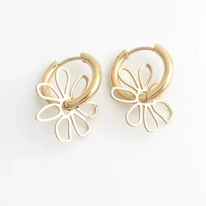 Roxy - Boucles d'oreilles - Acier inoxydable Populaire