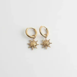 Sonne - Boucles d'oreilles - Acier inoxydable Garantie Incluse