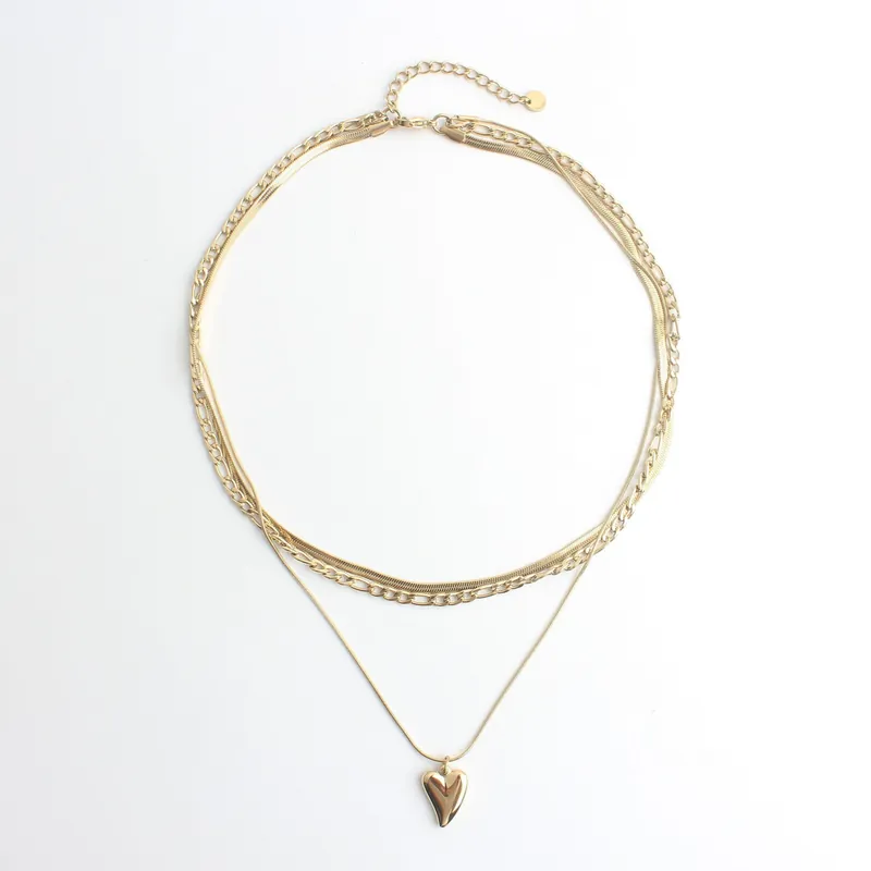 Amorea - Collier - Acier inoxydable Livraison Gratuite