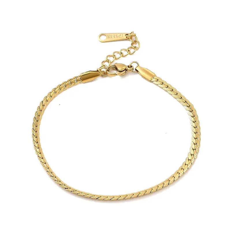 Bracelet pour femme - maille serpent Retour Gratuit
