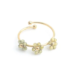 Meilleure Qualité Camelia- Bague - Acier inoxydable - Ajustable