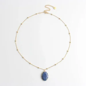 Darla - Collier - Pierre naturelle - Acier inoxydable Gros Lot