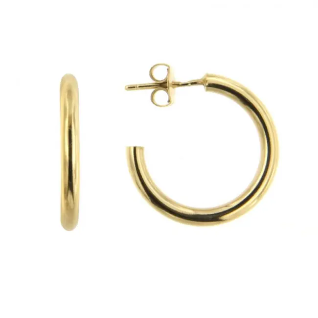 Nouveauté Créoles Plaqué Or FINES | BIJOUX FEMME