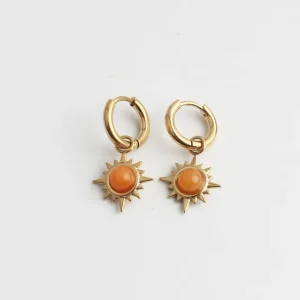 Meilleur Prix Chasing the sun - Boucles d'oreilles - Acier inoxydable