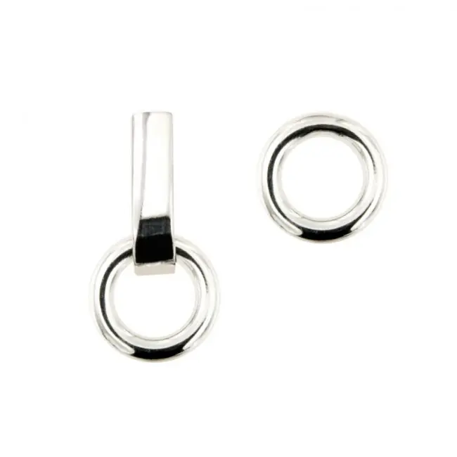 Boucles d'oreilles Asymétriques Argent massif | BOUCLES ARGENT FEMME | BIJOUX FEMME Prix Promo