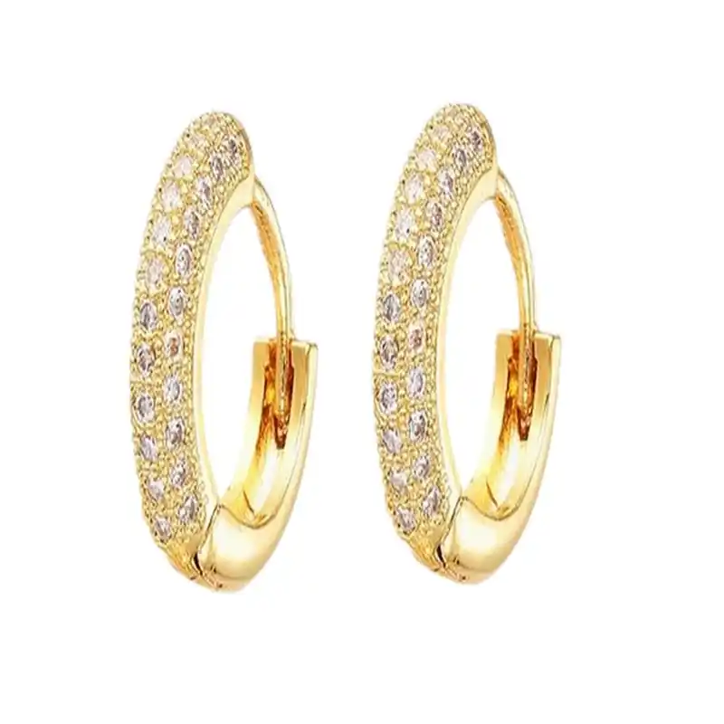 Petit Prix Boucles d'oreilles Créoles 20 mm oxyde de zirconium