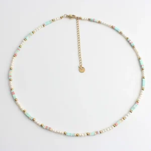 Subtle Pearl - Collier - Acier inoxydable Meilleur Prix